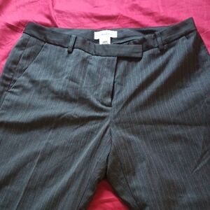 Calvin Klein Charcoal Pinstripe Trousers